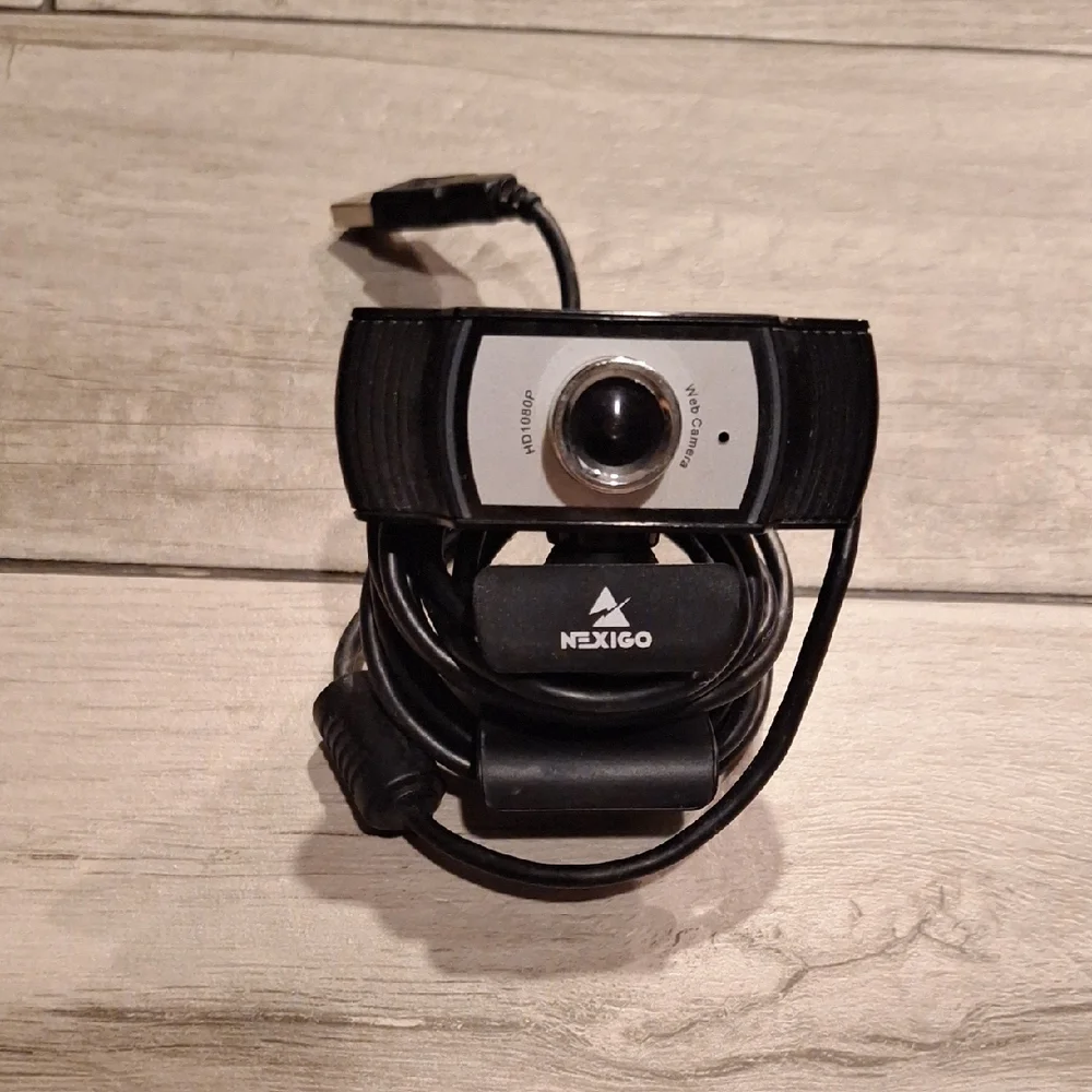 🍦Black 1080p Usb Webcam